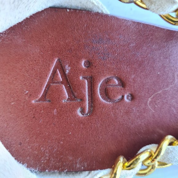 Aje Chain Sandals Thongs Size 38 - Picture 7 of 7